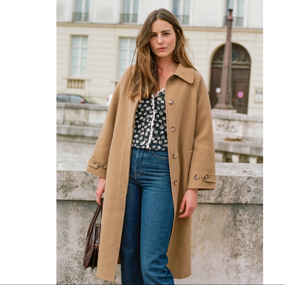New Rouje Alfredo wool coat FR 38/US 6